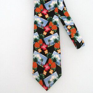 G.J. Cahanahana Men's Silk Tie